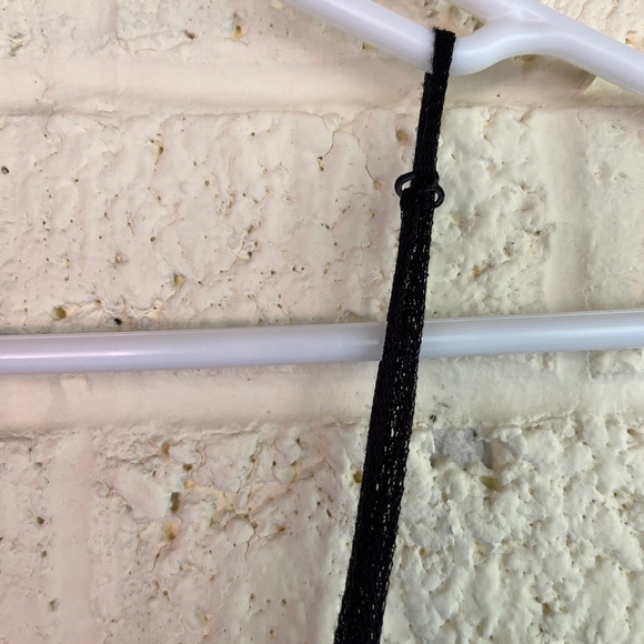 Vintage Betsey Johnson Black Sequin Mesh Flutter Two Piece - Picture 6 of 16